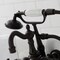 Kingston Brass CA1011T5 3-3/8" Tub Wall Mount Clawfoot Tub Faucet with Hand Shower, Oil Rubbed Bronze CA1011T5 - alternate 3